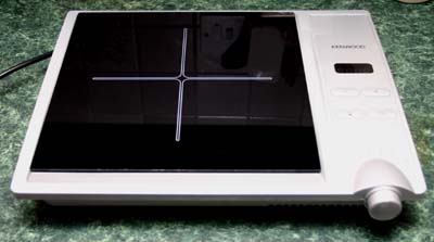 The Kenwood hob borrowed from Johnny Pusztai